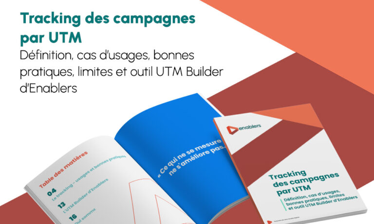 Couverture du guide Enablers « Tracking des campagnes par UTM »