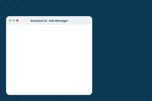 Animation : l'assistant IA d'Ads Manager prépare une campagne Black Friday à valider, puis une publicité s'affiche en tête du fil Facebook et le format Ads Super Burst touche 34 millions de personnes en 24 heures maximum.